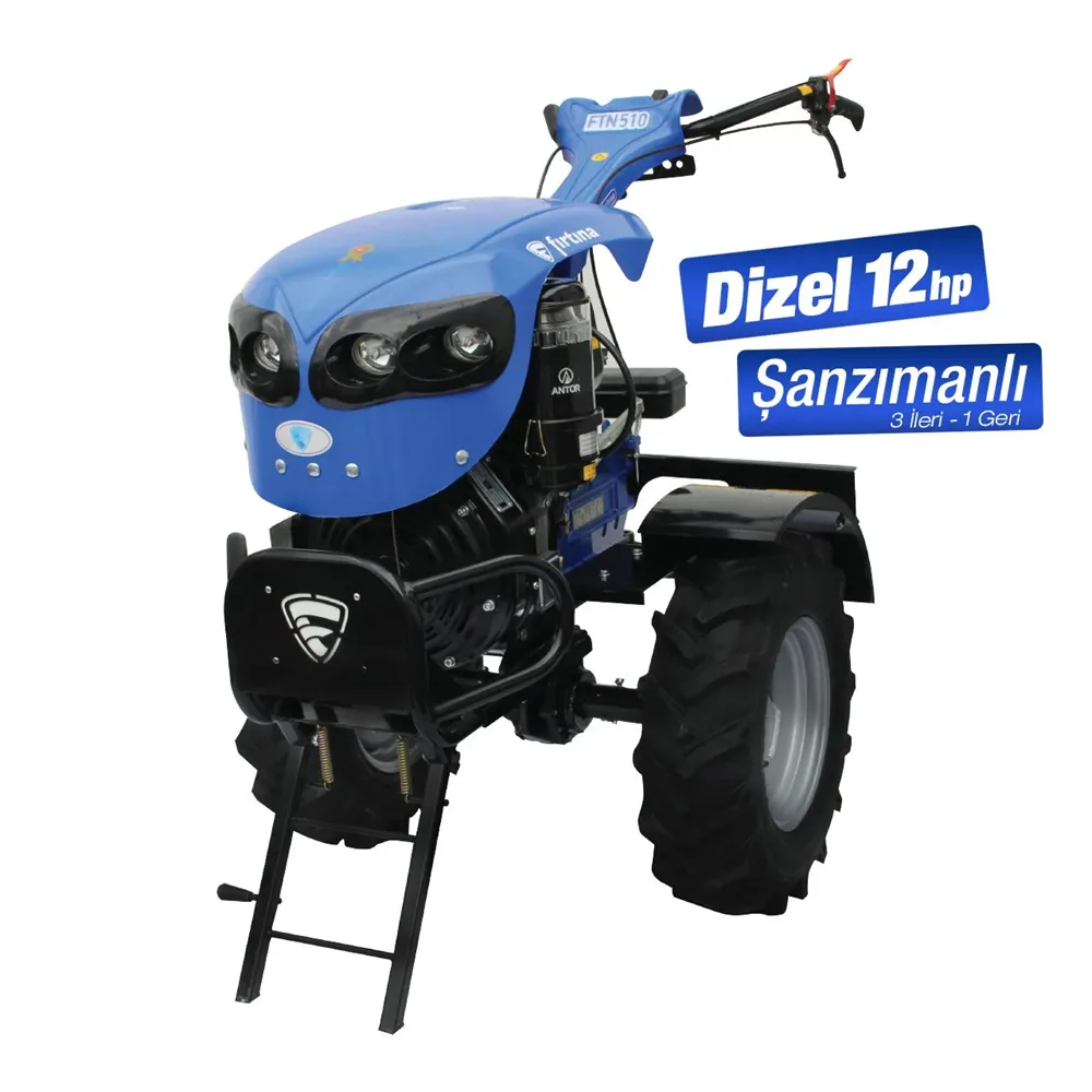 Fırtına FTN510 Dizel Marşlı/İpli Çapalama Makinesi 12 HP