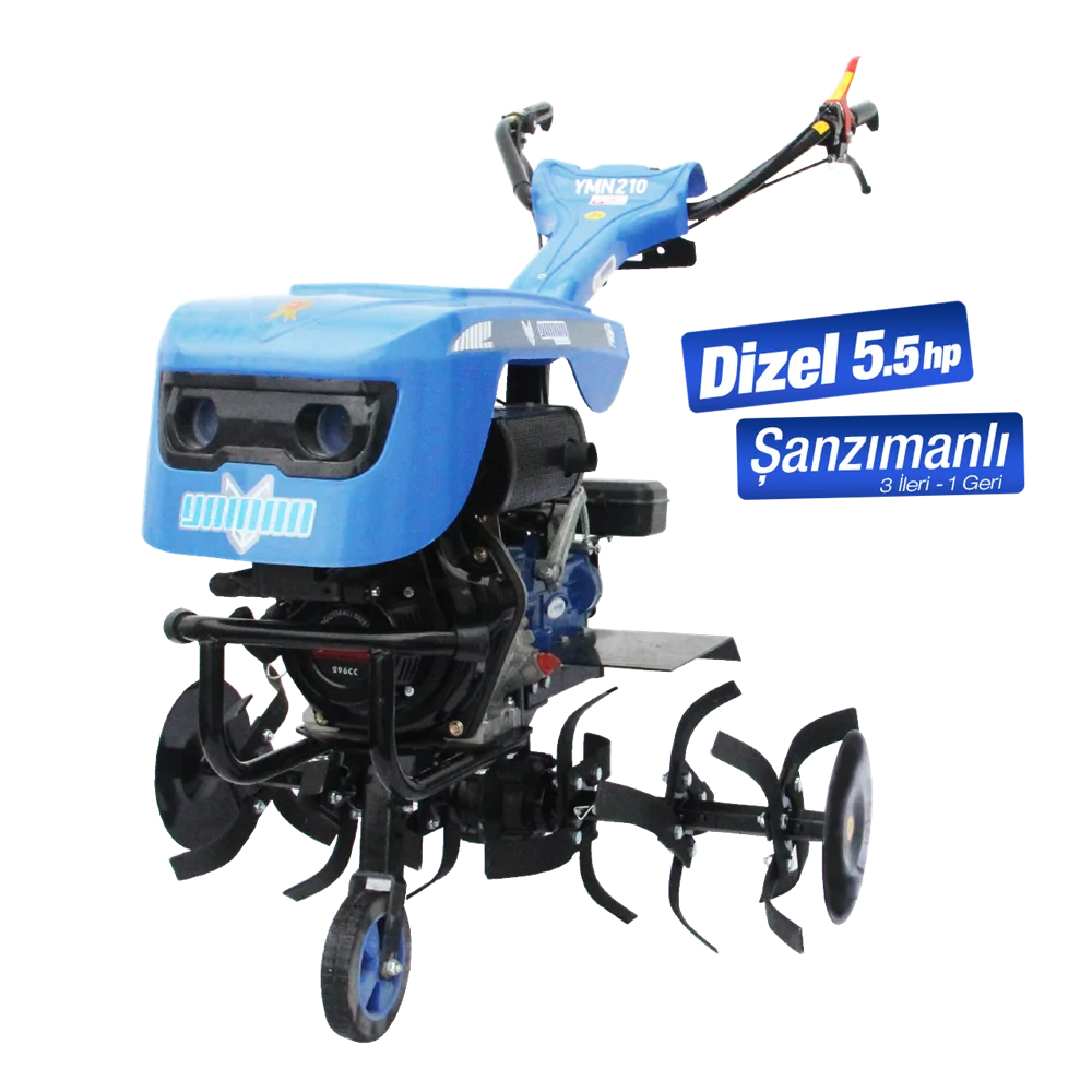 Yaman Dizel İpli Çapalama Makinesi 5.5 HP
