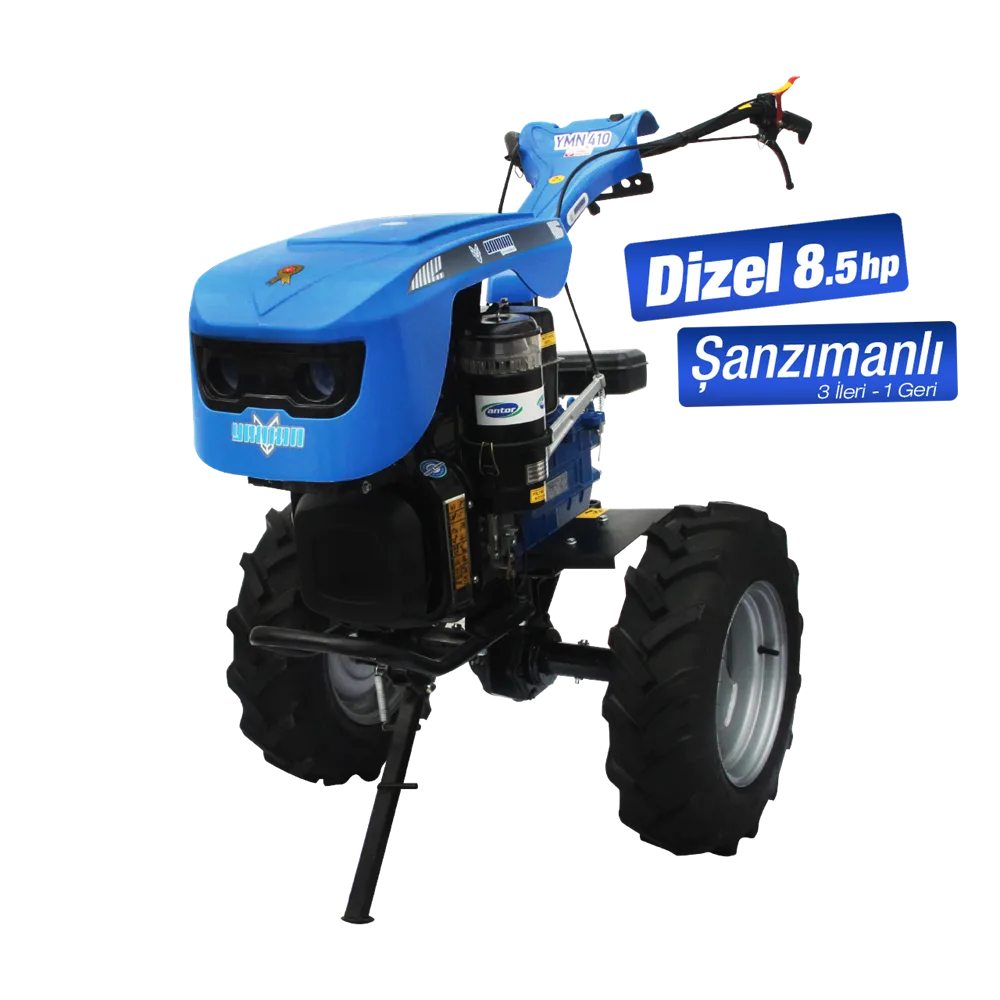 Bartech YMN410 Dizel Marşlı/İpli Çapalama Makinesi 8.5 HP