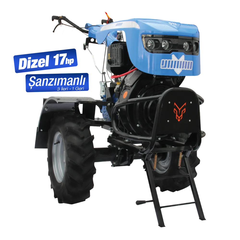 Bartech YMN517 Dizel Marşlı Çapalama Makinesi 17 HP
