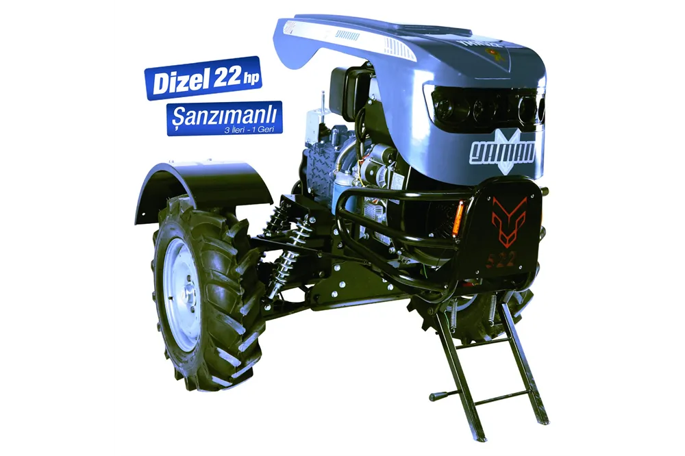 Yaman 522 Dizel Marşlı Çapa Makinesi 22 HP